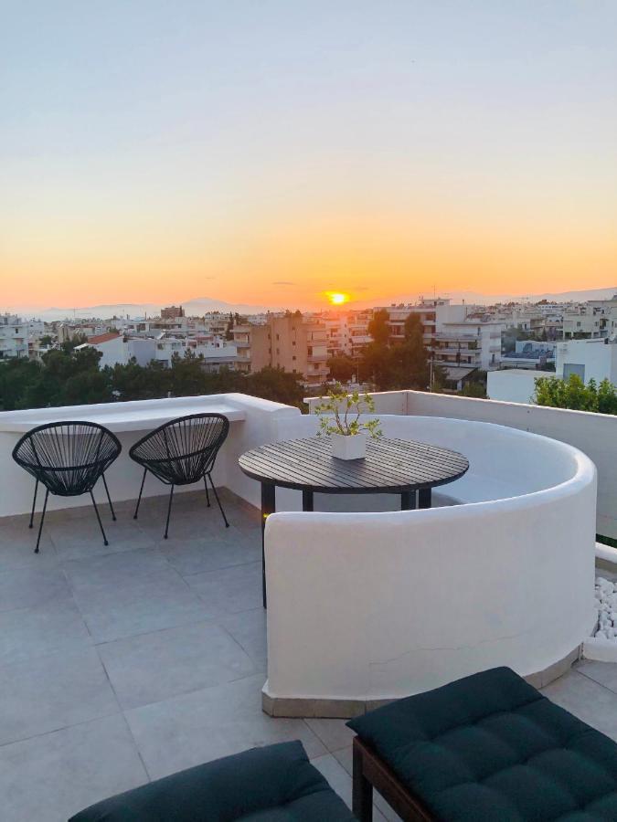Amazing Suite At Glyfada With Sea View & Jacuzzi 雅典 外观 照片