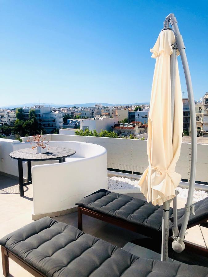 Amazing Suite At Glyfada With Sea View & Jacuzzi 雅典 外观 照片