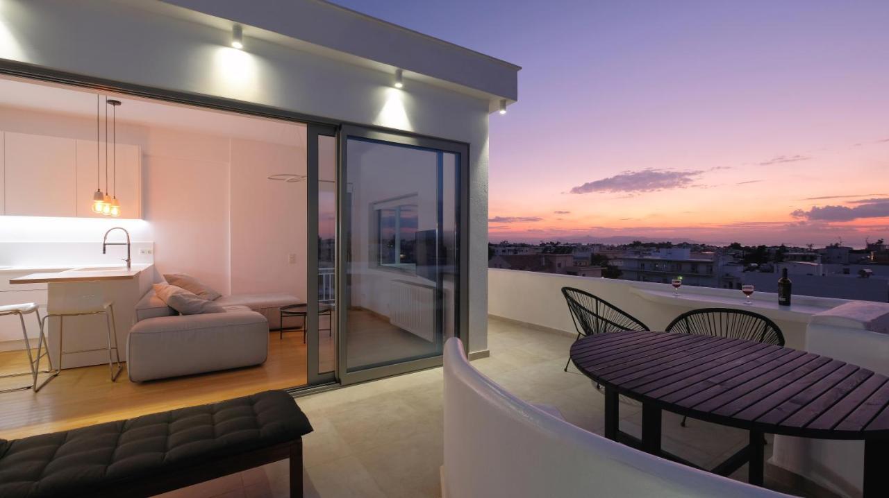 Amazing Suite At Glyfada With Sea View & Jacuzzi 雅典 外观 照片