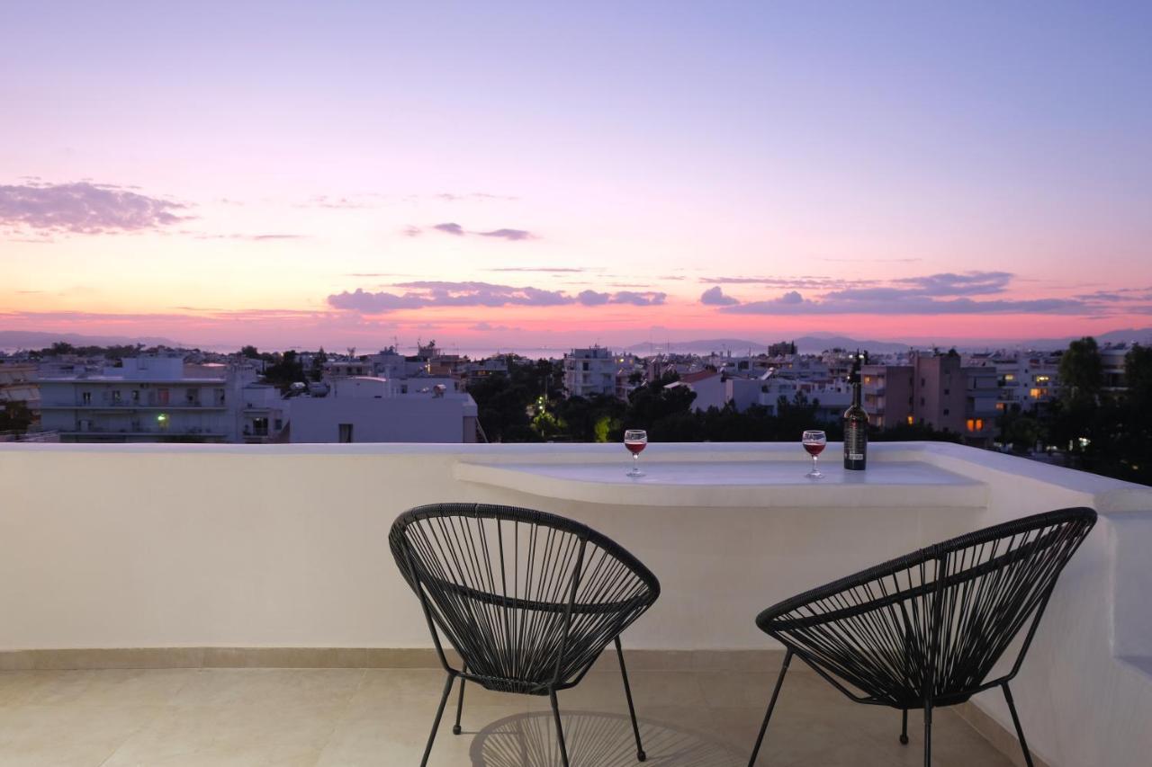 Amazing Suite At Glyfada With Sea View & Jacuzzi 雅典 外观 照片