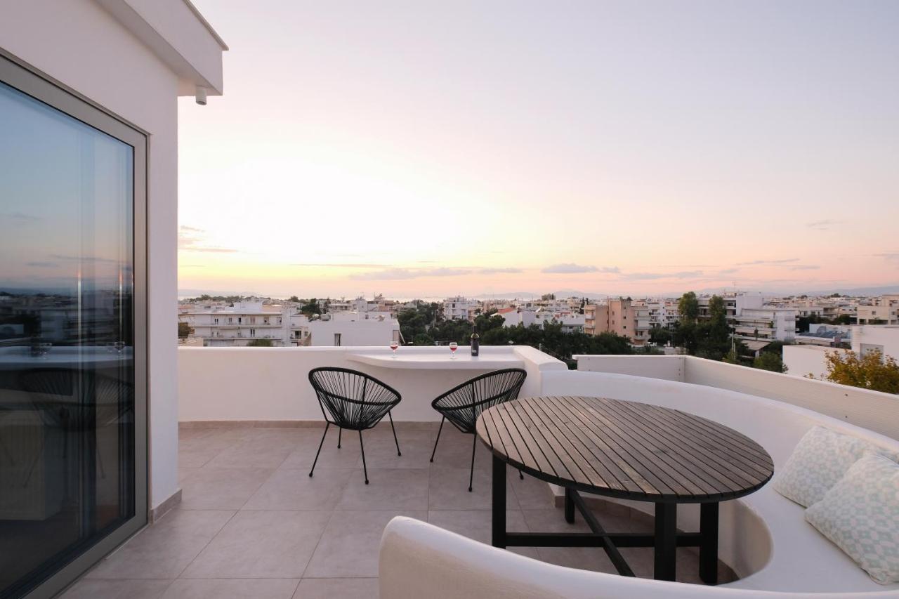 Amazing Suite At Glyfada With Sea View & Jacuzzi 雅典 外观 照片